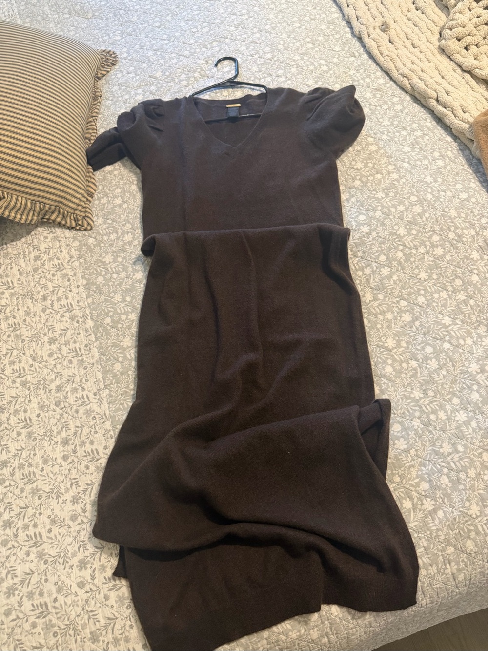 Magaschoni Brown cashemere dress